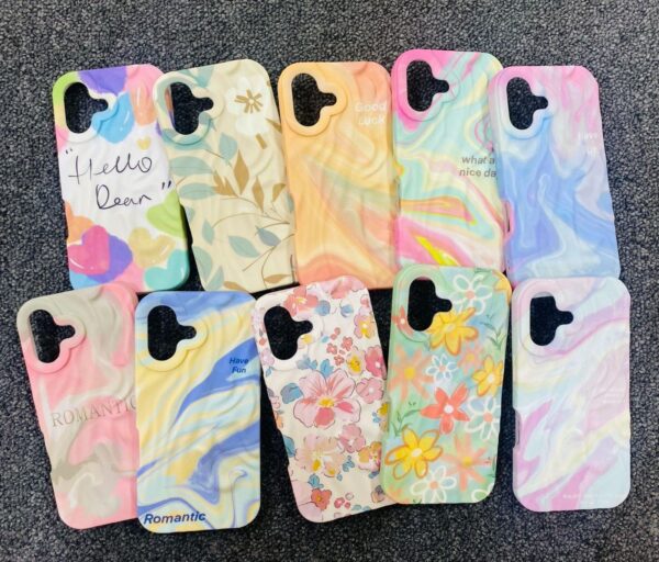 iPhone 16 rainbow covers