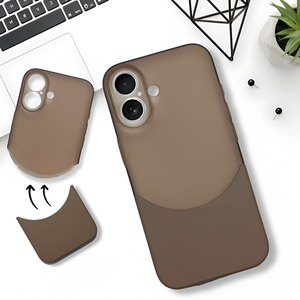 iPHONE 11 Brown Detach Matte case